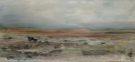 Pala talvea,53x 123oil on board,  2020 